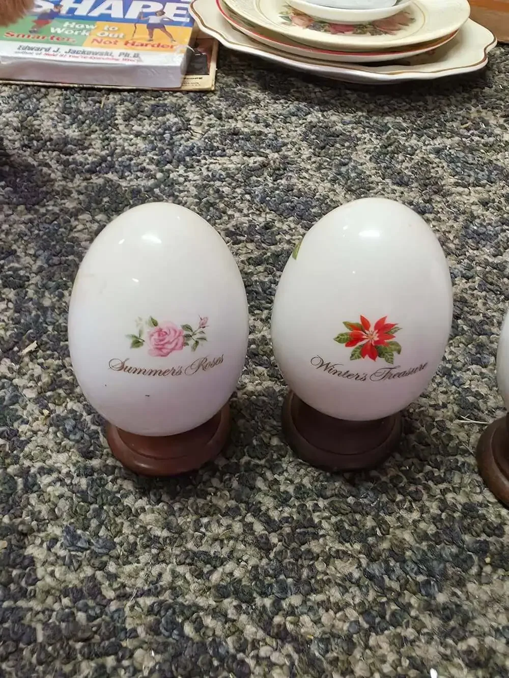 Avon Gifts Of Nature Porcelain Egg Set